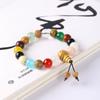 Pulsera de 18 semillas sosteniendo pulsera de 18 semillas bodhi 18 hijo Lingyin Duobao hombres y mujeres cuentas de Buda pulsera de juego al por mayor
