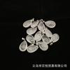 Venta caliente de AliExpress: collar con colgante de piedra natural, joyería con colgante de gota de agua, piedra plana, joyería de fábrica al por mayor.