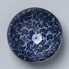 Venda por atacado Boula Cup Azul e Branco Porcelana Tea Bowl Porcelana Branca Retro Home Grande Kung Fu Tea Cup Creative Japonês Estilo Chá Xícara