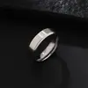 Anillo de Acero de Titanio Grabable, Anillo de Acero Inoxidable para Pareja, Anillo Liso para Hombres y Mujeres, Superficie Mate, Superficie Lisa, 1Mm-8Mm