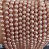 Colorido shell contas soltas frisando imitação pérola contas redondas feitas à mão diy beaded pulseira colar acessórios de joias