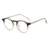 Lentes Tr90 Iguales al Libro Rojo para Niñas sin Maquillaje, Armazón de Lentes de Alta Gama Retro a la Moda Antiluz Azul para Hombres con Estilo