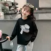 Camisetas de algodón puro para otoño para niños, camisetas básicas de moda, ropa nueva de otoño 2026 para primavera y otoño, camisetas elegantes para bebés niñas
