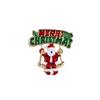 Broche de Árvore de Natal do Papai Noel 2024 novo liga vintage acessórios para roupas sapatos e chapéus broches de lapela atacado