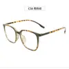 Gafas Danyang al por mayor Montura de gafas carey Moda Montura de gafas grande Marco de gafas ultra ligero Tr90 Gafas para miopía Versión coreana 6888