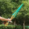 Guan Yu Hoja de Dragón Verde Media Luna Lu Bu Alabarda Fang Tian Juguetes Periféricos de los Tres Reinos Espadas Armas de Plástico PP Arma de Zhang Liao