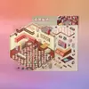 Pegatinas Grandes de Paisajismo Nuevas Pegatinas de Escena Miniatura Apilables Pegatinas de Cabaña Estéreo Descompresión Pegatinas de Paisajismo Hechas a Mano para Niños