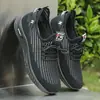 Zapatos Casuales Ligeros de Malla Transpirable sin Cordones para Verano con Suelas Elásticas Suaves, Tenis de Malla Única, Zapatos de Viaje, Antideslizantes y Ligeros