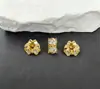 Cuentas Espaciadoras Chapadas en Oro de 18 Quilates Accesorios para Joyería DIY Materiales Cuentas Espaciadoras para Pulseras Artesanías Hechas a Mano que No se Desvanecen