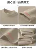 Camiseta base térmica de forro polar de doble cara, cuello semi-alto, 320 g, para hombre, camiseta de manga larga para otoño e invierno, forrada de forro polar, engrosada, top interior cálido