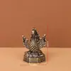 Adornos de Latón Cuatro Bestias Divinas: Estatua de Bronce del Dragón Verde, Tigre Blanco, Ave Roja, Tortuga Negra, Mascotas de Té, Decoraciones de Escritorio para Sala de Estar y Oficina