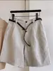 ¡Altamente Recomendado! Shorts de Lino Plisados de Cintura Alta Estilo Old Money para Mujer, Shorts Casuales de Cinco Puntos Transpirables con Cintura Elástica de Verano