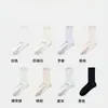 Calcetines 100% Algodón para Mujer, Estilo Delgado de Verano, Aroma a Camelia, Calcetines de Algodón Puro hasta la Pantorrilla, Sin Costuras, Antibacterianos, Resistentes al Olor, Transpirables, Largos