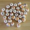 Cuentas sueltas de porcelana azul y blanca, cuentas de cerámica, material de joyería, cuentas sueltas, nudo chino, cadena de cuentas, pulsera, collar, pendientes, cuentas redondas de cerámica