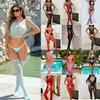 Comércio Exterior Transfronteiriço Sexy Renda Transparente Body Meia-Calça com Recortes para Mulheres