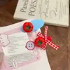 Presilhas Doces com Laço para Cabelo Infantil, Grampos Exquisitos de Alta Qualidade, Presilhas Fofas de Desenho Animado para Franja de Meninas, Acessórios de Cabelo Versáteis