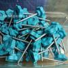 Venta Caliente de Fábrica m6m8m10 Galvanizado con Cabeza Hexagonal Azul Torx Nylon Goma Mango Tornillo de Mano Perno