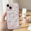 El más vendido de Xiaohongshu Funda Protectora de Manzana para iPhone17 con Gatito Lindo de Pantalla Completa Funda para Teléfono de Acrílico
