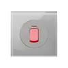 Enchufe de pared británico de dos posiciones con interruptor Panel de enchufe estándar británico de Hong Kong Enchufe estándar británico 146