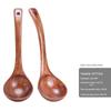Venda Direta Espátula de Madeira para Panelas Antiaderentes, Utensílios de Cozinha de Madeira, Espátula de Madeira para Saltear, Colher de Arroz para Cozinha, Colher de Sopa de Madeira, Espátula de Cozinha t