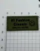 Patches de Tecido com Marca Registrada Impressa Transfronteiriça Patches DIY para Sapatos e Chapéus Acessórios para Bolsas de Roupa Etiquetas de Couro com Letras em Inglês Fabricante Atacado