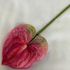 Venta al por mayor de mini palmas artificiales Meichun, flores artificiales de palma roja, pegamento suave para el hogar, plantas verdes en maceta, decoración de plantas, accesorios de material para arreglos florales