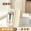 Novos Modelos com Múltiplos Estilos em Estoque, Conjunto de 4 Peças com Lixa de Unha e Cortador de Unha Caixa, Conjunto Completo de Ferramentas Portáteis para Unhas para Casa