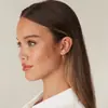 Pendientes Colgantes Huggie de Moda Transfronteriza Europea y Americana con Colgante de Circonita Pendientes de Aro 2024 Joyería de Verano para Mujeres