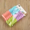 Pinzas de Plástico Coloridas Pequeñas para Ropa, Pinzas Multifuncionales para el Hogar, Resistentes al Viento, para Guardar Ropa Interior y Calcetines, Pinzas para Ropa