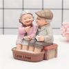 Amor Companheiro Velho e Velha Mulher Amor Companheiro Luz Noite Lavagem dos Pés Decoração de Casamento Presente para Amigos Masculinos e Femininos