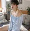 Lencería sexy Lubai, pura y seductora, de un solo hombro, espalda descubierta, falda ajustada, uniforme de hombre, atuendo seductor, conjunto sin extracción