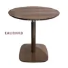 Mesa Redonda Pequeña de Madera Maciza para Oficina de Ventas, Mesa y Sillas de Negociación para Tienda 4S, Mesa de Comedor de Lujo Ligero, Mesa de Café de Mármol para Hotel T450