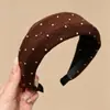 Diadema de Copa Alta y Ala Ancha para Mujer 2026 Nuevo Estilo Hace que la Cara Parezca Más Pequeña No Aprieta la Cabeza Diadema Otoño Invierno Lavado de Cara Presionar el Cabello Pinza para el Cabello Accesorios para el Cabello