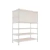 Armário de revistas com porta basculante estilo tronco de árvore Estante estilo japonês Estante com prateleiras Armário com gavetas Armário lateral para sala de estar Armário de armazenamento para entrada Armário de armazenamento nórdico