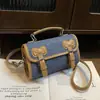 Bolso Texturizado de Alta Calidad Transfronterizo para Mujer, Nuevo Bolso Cruzado Versátil de Moda para Verano, Bolso Cuadrado Pequeño de Hombro Único a la Moda