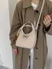 Bolsa de Hombro Cruzada de Gran Capacidad Retro para Mujer, Bolso Versátil de Moda, Simple Casual, Venta al por Menor sin Stock