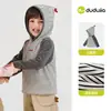 Calor CirculanteDudu Home Camiseta com Capuz Infantil Outono Roupas de Manga Longa para Meninos Roupas de Outono para Meninas Roupas Infantis Tendência
