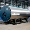 Gerador de Vapor a Gás Horizontal de 2 Toneladas Aquecimento de Água para Criação Industrial Aquecimento de Água Quente Caldeira a Gás