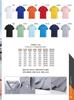 99212#190g Algodón Súper Fresco Lanjing Color Mixto Manga Corta Cuello Camisero Camisa Polo Camiseta Ropa de Trabajo Ropa Grupal Ropa de Trabajo