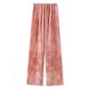 Pantalones Anchos de Nuevo Estilo Estilo Chino para Mujer, Verano Sueltos de Cintura Alta Caídos de Rayón Estampados Rectos M7042