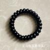 Pulsera de Anillo de Resorte de Plástico para Mano de Marca de Sauna Transfronteriza Pulsera Ancha Línea Espiral Elástica Color Línea Telefónica Anillo para Cabello