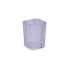 Taza Cuadrada de Acrílico Taza de Plástico Grado Alimenticio Resistente a Altas Temperaturas Anticaídas Taza para Licores Vasito de Chupito Restaurante Taza de Cerveza de PC