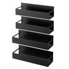 Estante de almacenamiento lateral para refrigerador transfronterizo, estante de almacenamiento, soporte para condimentos para colgar en la pared, estante magnético para condimentos, estante para refrigerador