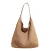 Bolso de Hombro Retro con Estampado de Leopardo Estilo Europeo y Americano de Moda para Mujer 2025 Otoño Simple Casual Versátil Bolso de Axila Trendy