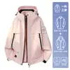 Chaqueta 3 en 1 para Mujer 2026 Nueva Primavera/Otoño Resistente al Viento Impermeable para Montañismo para Trekking en Xizang