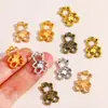 Accesorios para Joyería de Aleación Retro DIY Colgante de Oso Hueco Collar Pulsera Pendientes Colgante Decorativo Venta Caliente Transfronteriza