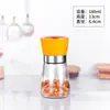 Molinillo de Pimienta Manual Botella para Moler Pimienta en Polvo Molinillo de Pimienta Negra de Cocina Condimento
