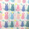 Serie de Pascua tela fina de algodón poliéster o tela impermeable materiales DIY hechos a mano, 1Yc35025
