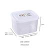 Caja de Conservación de Carne Congelada para Refrigerador, Caja Sellada a Prueba de Olores para Frutas y Verduras de Grado Alimenticio, Lonchera Resistente a Altas Temperaturas, Caja de Almacenamiento para Refrigerador