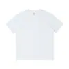 Camiseta de Color Sólido 230 Camiseta de Manga Corta para Hombre, Marca Trendy Holgada Camisa Base de Algodón Puro de Peso Pesado Blanca, Ropa de Verano para Hombre